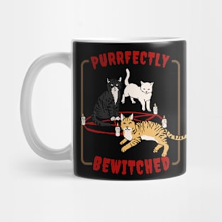 Purrfectly Bewitched Vintage Mug